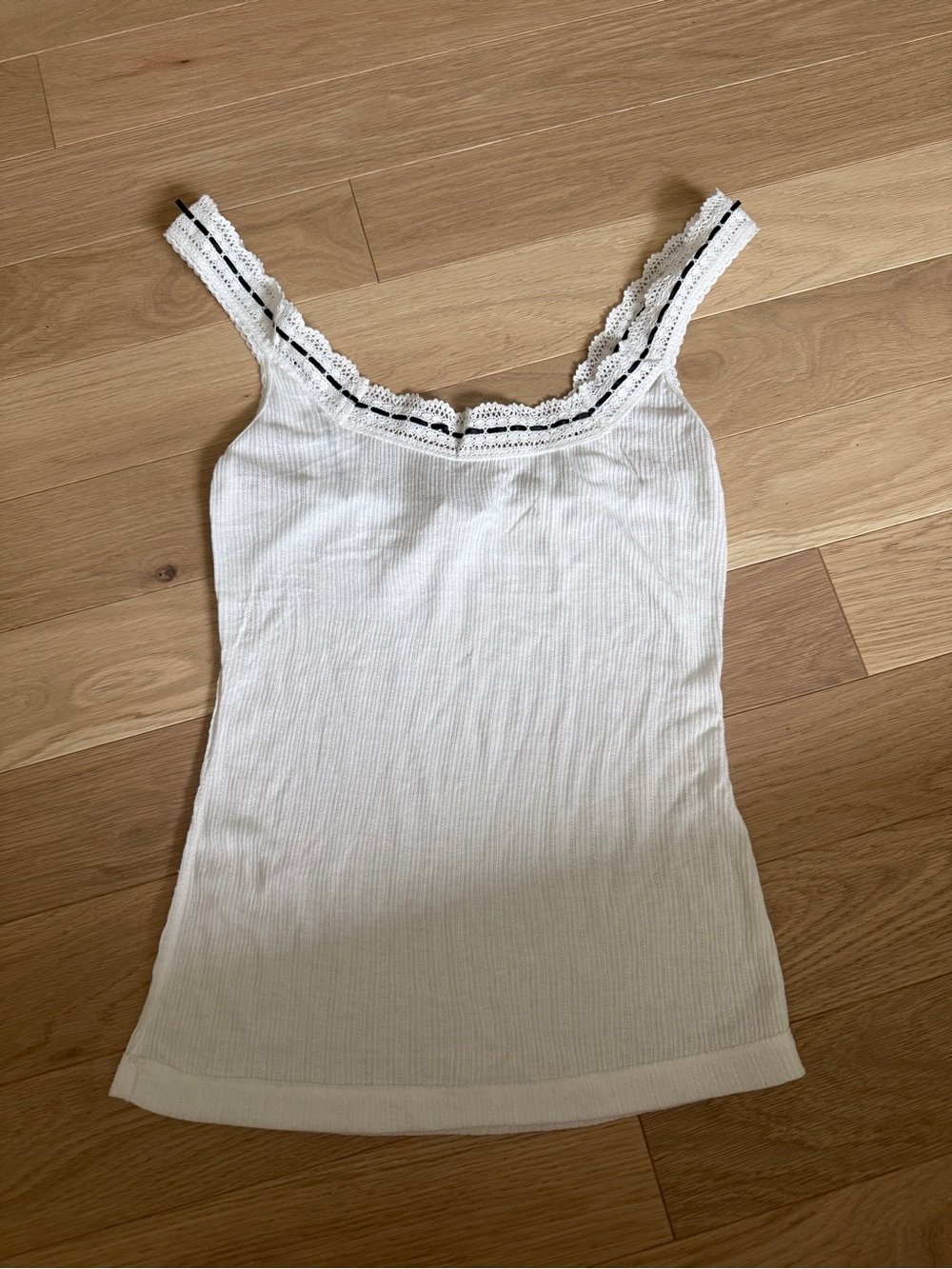 Free People • NWOT Only You Tank in Ivory - Small - Picture 4 of 5